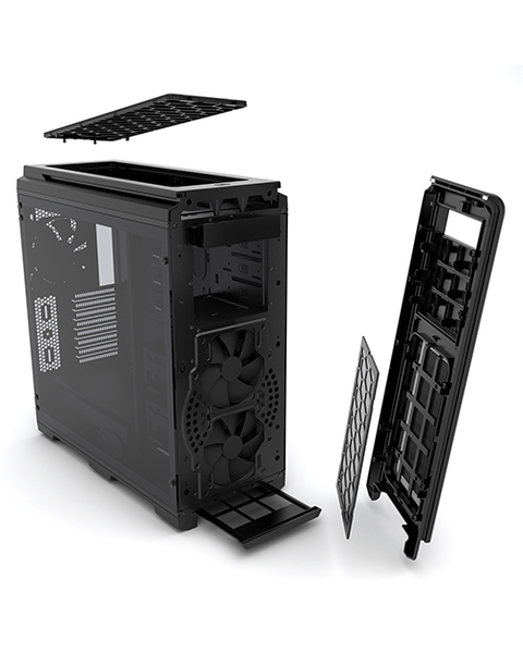 Phanteks Enthoo Luxe Full Tower Case. Tempered Glass Window. Black /Multi colors LED