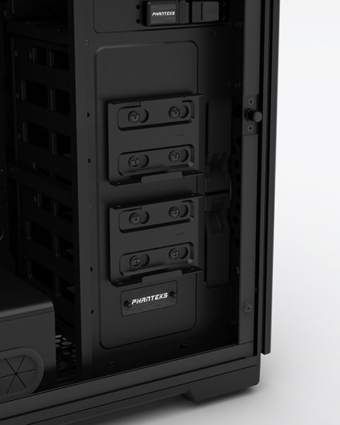 Phanteks Enthoo Luxe Full Tower Case. Tempered Glass Window. Black /Multi colors LED