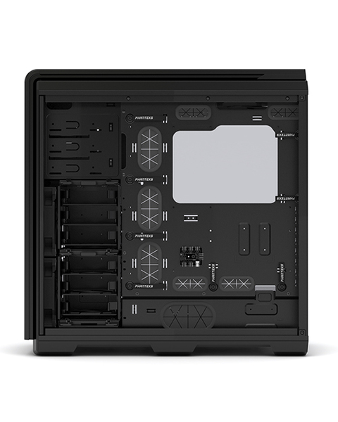 Phanteks Enthoo Luxe Full Tower Case. Tempered Glass Window. Black /Multi colors LED