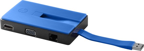 HPINC HP USB-A Travel Dock With USB-A Out