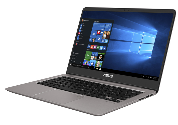 Asus 14" ZenBook UX410UA, 256GB, Win 10 Home - Notebook, Grey