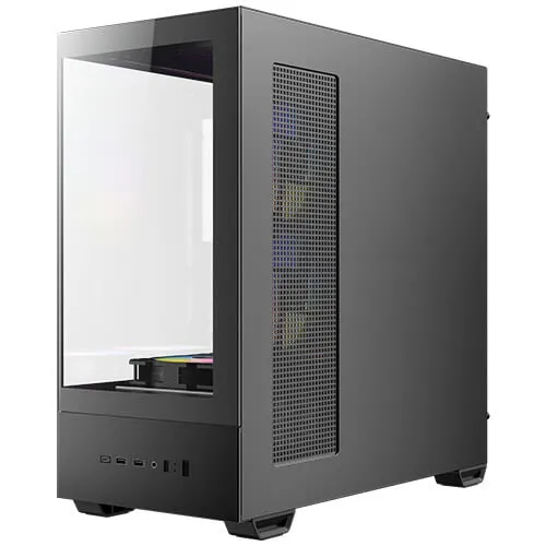Antec CX705 ARGB Midi-Tower Case with window, with RGB lighting, Black