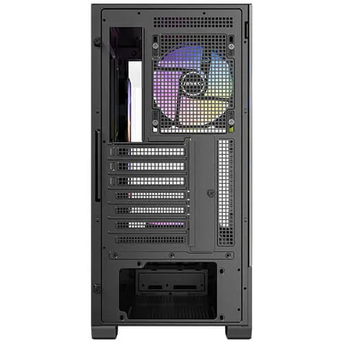Antec CX705 ARGB Midi-Tower Case with window, with RGB lighting, Black
