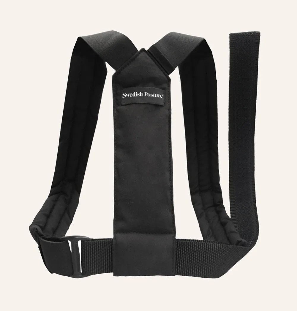 SWEDISH POSTURE Posture Brace Flexi XXL Black