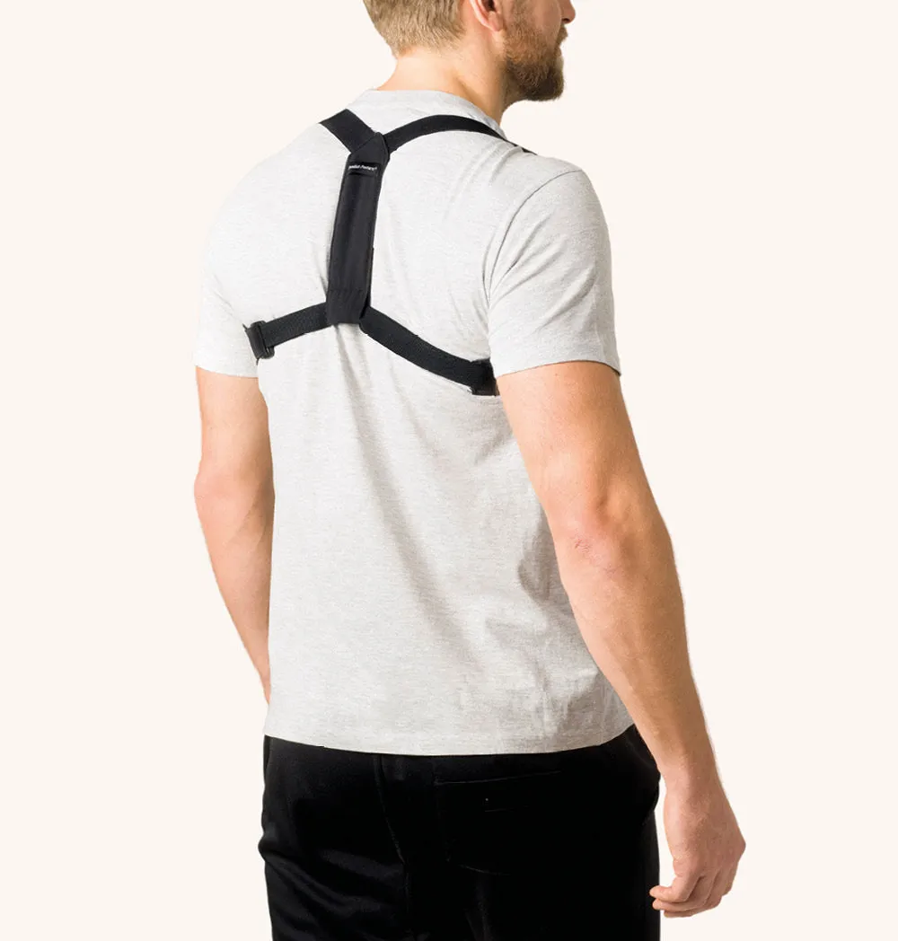 SWEDISH POSTURE Posture Brace Flexi XXL Black