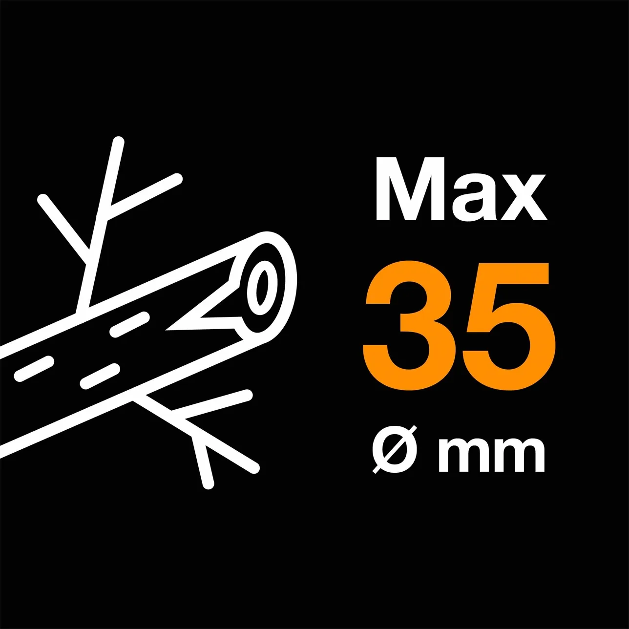 Fiskars - light lopper anvil L32