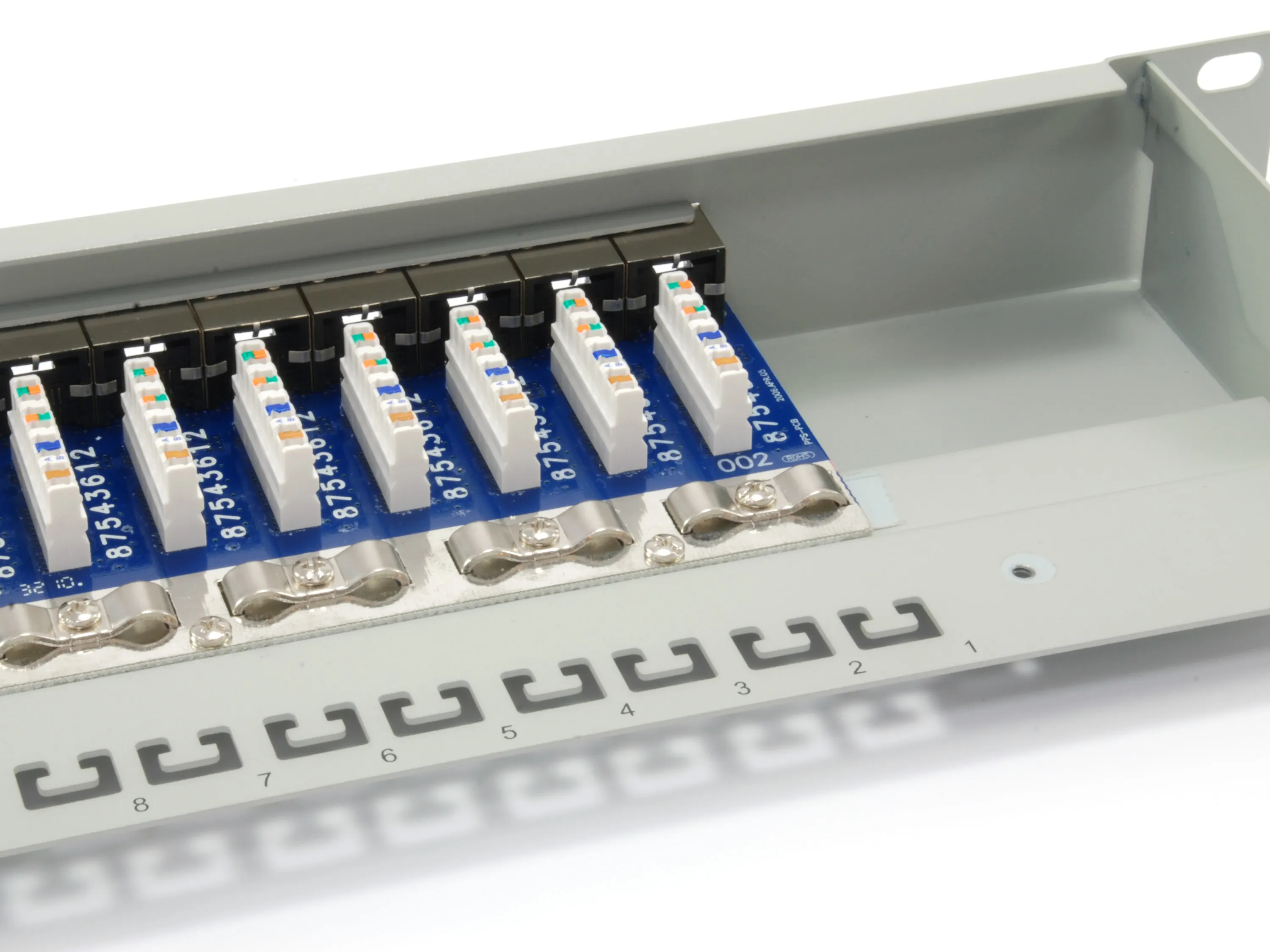 PatchPanel Cat.6 16 Port equip