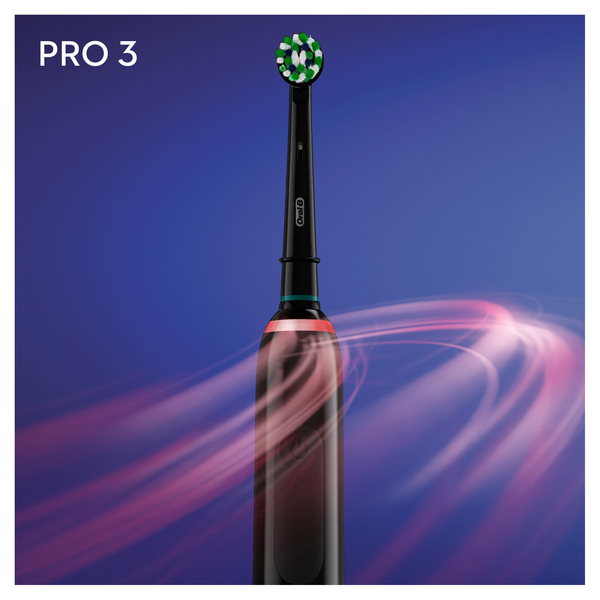 Oral-B PRO3 3900DUO - electric toothbrush, Black, Rose