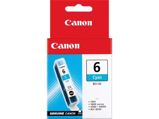 Canon BCI-6C ink cartridge, 13 ml, Cyan