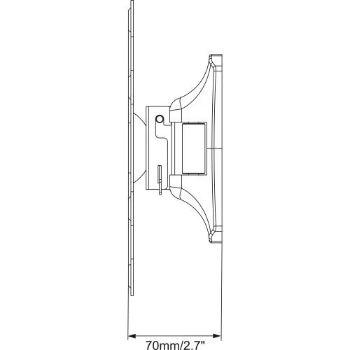 Mount Massive MNT 104 Sein&auml;teline Turn 120&deg;, 19-37"