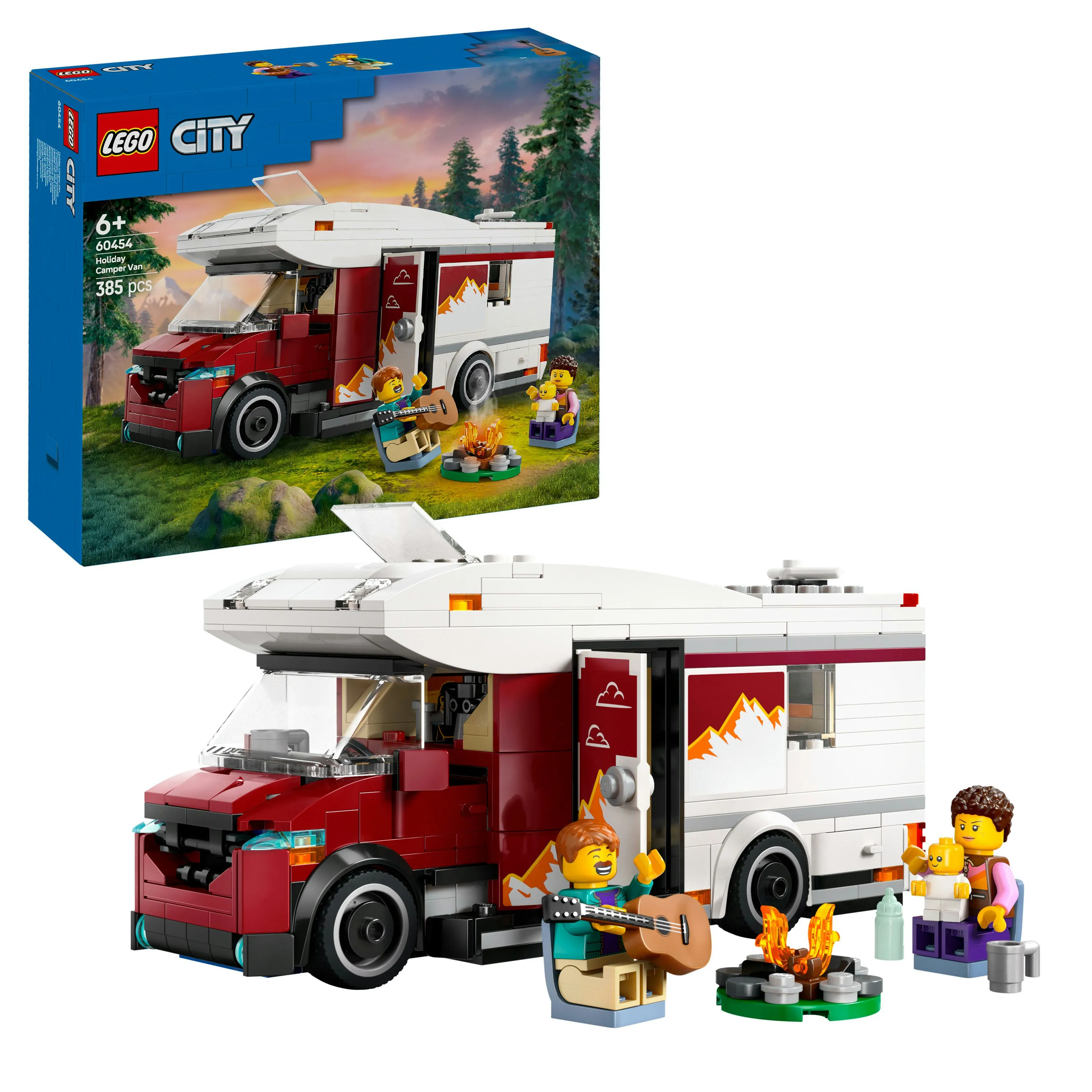 LEGO City Seikkailulomalaisten matkailuauto 60454