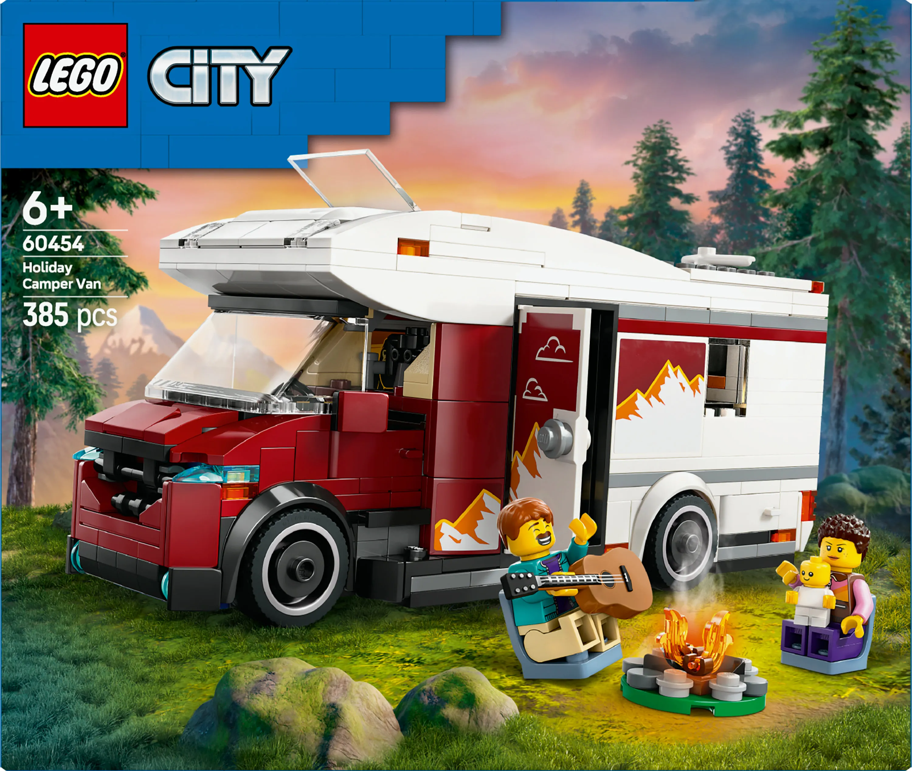 LEGO City Seikkailulomalaisten matkailuauto 60454