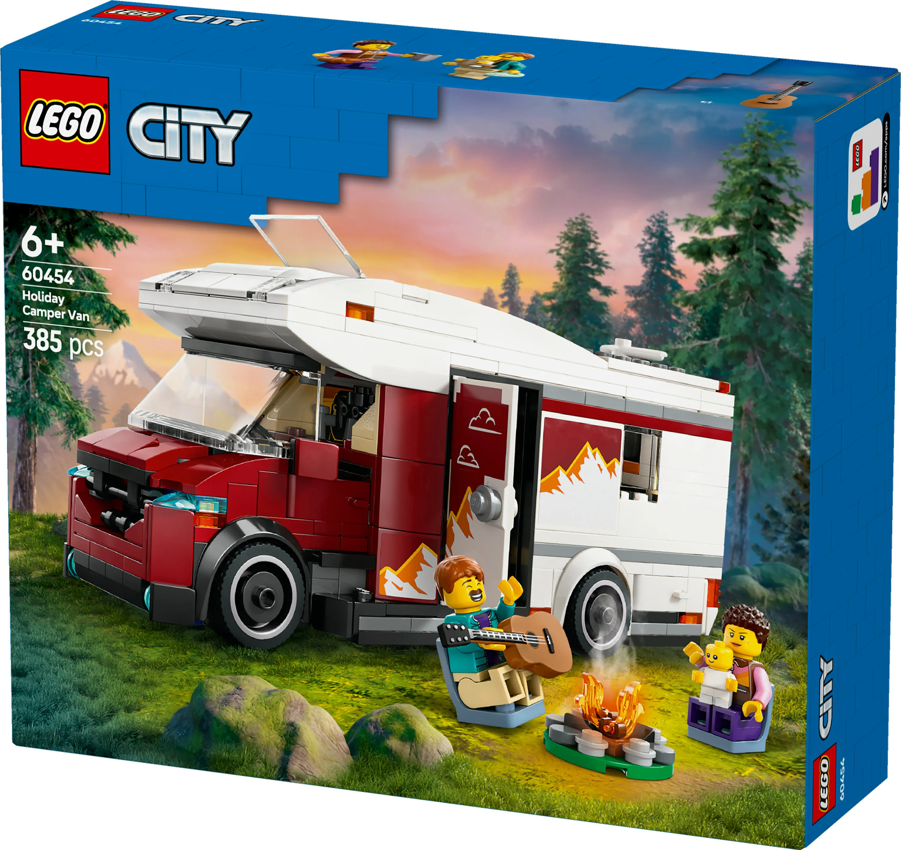 LEGO City Seikkailulomalaisten matkailuauto 60454