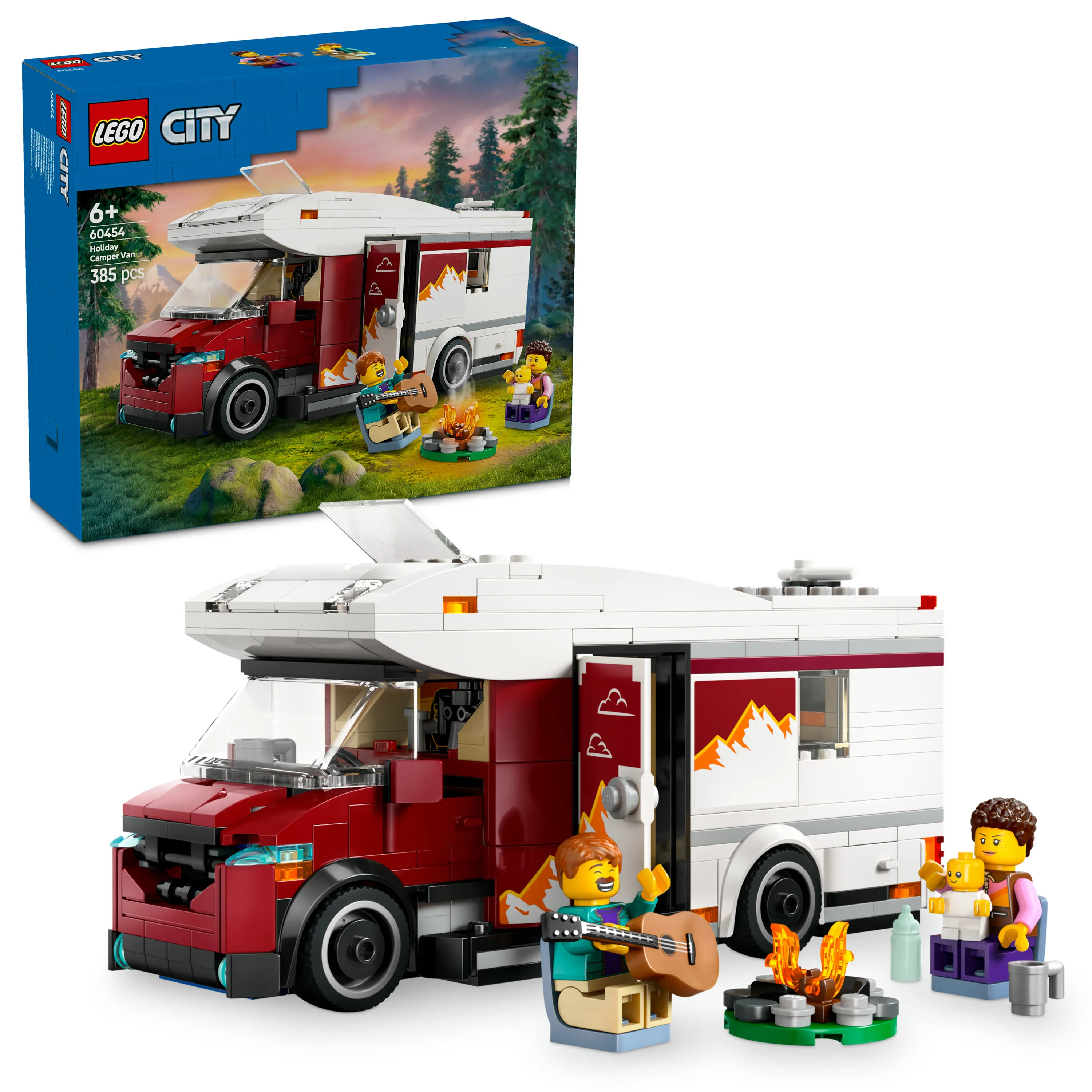 LEGO City Seikkailulomalaisten matkailuauto 60454