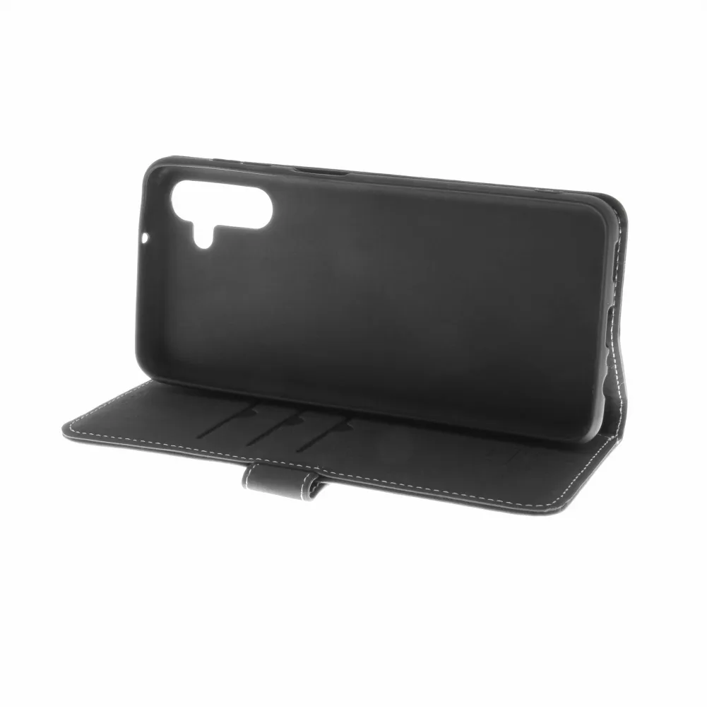 Insmat Flip Case, Galaxy A13 5G - pl&aring;nboksfodral, Svart