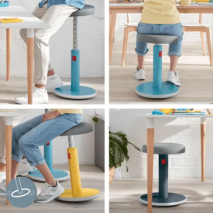 Leitz Ergo Cosy aktiivituoli keltainen