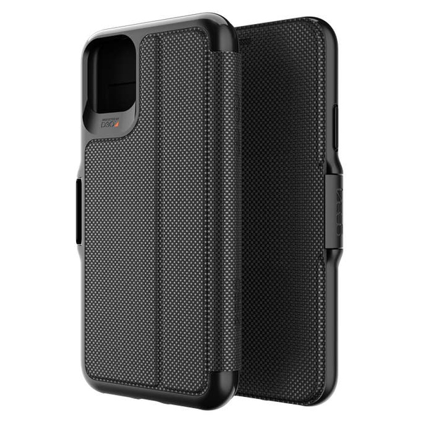 Gear4 Oxford, iPhone 11 Pro Max - Wallet Case, Black