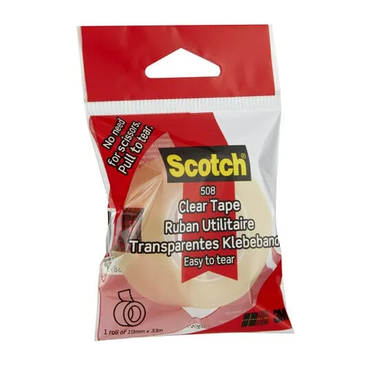 Tape Scotch 508 19mmx33m flowpack