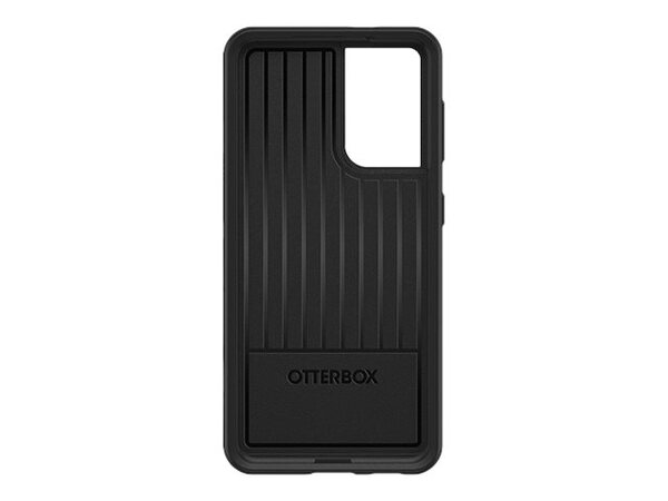OtterBox Symmetry Series - ProPack Packaging - takakansi matkapuhelimelle - polykarbonaatti, synteettinen kumi - musta malleihin Samsung Galaxy S21 5G - (ei pal