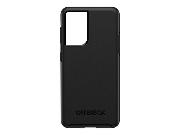 OtterBox Symmetry Series - ProPack Packaging - takakansi matkapuhelimelle - polykarbonaatti, synteettinen kumi - musta malleihin Samsung Galaxy S21 5G - (ei pal