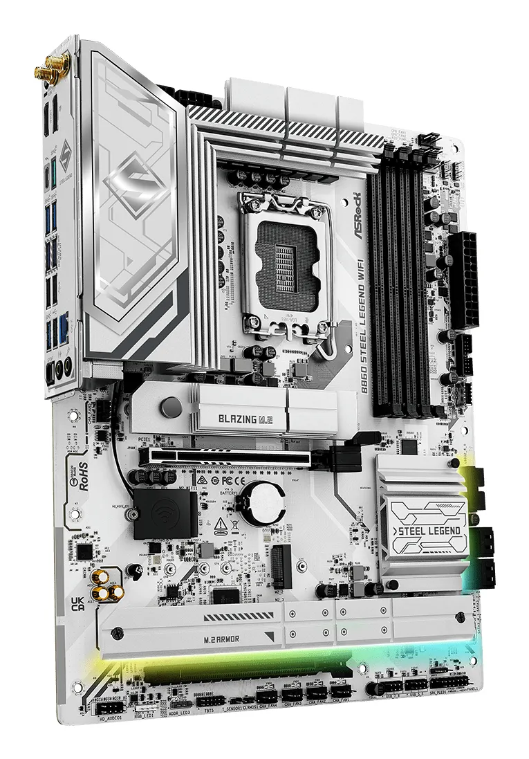 ASRock B860 Steel Legend WiFi 6E LGA 1851 ATX DDR5 - moderkort