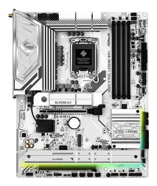 ASRock B860 Steel Legend WiFi 6E LGA 1851 ATX DDR5 - moderkort