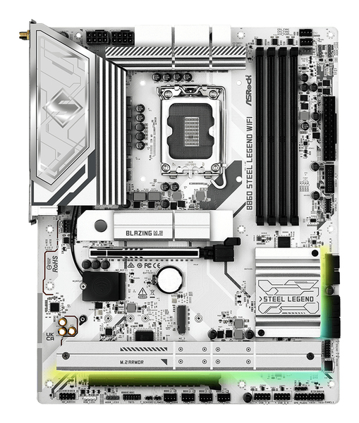 ASRock B860 Steel Legend WiFi 6E LGA 1851 ATX DDR5 - motherboard
