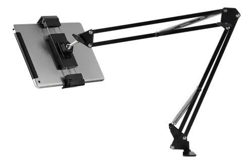Clamp Extension lazy holder for phone and tablet black