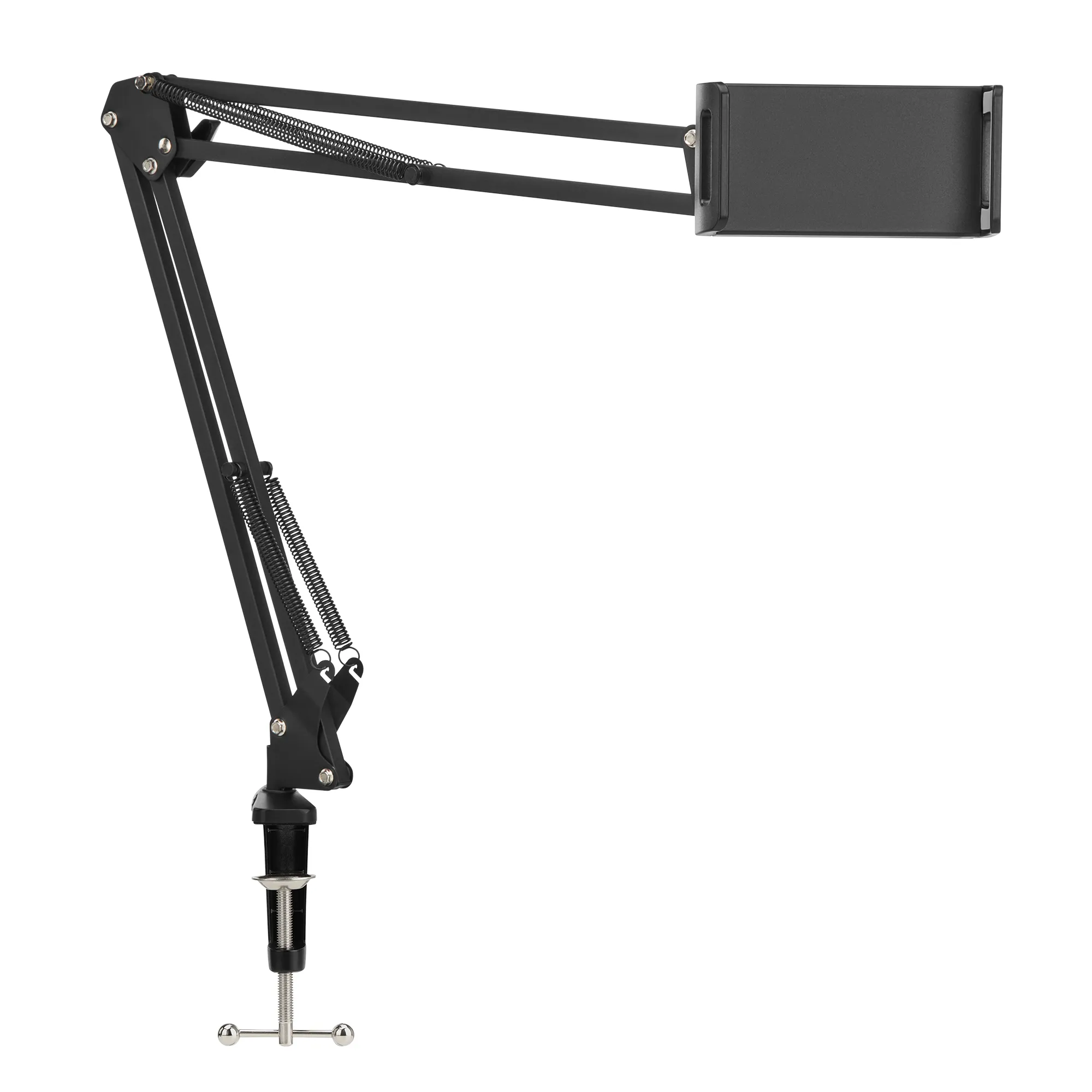 Clamp Extension lazy holder for phone and tablet black