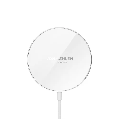 Aura Mini - The Magnetic Wireless Charging Pad, Vit
