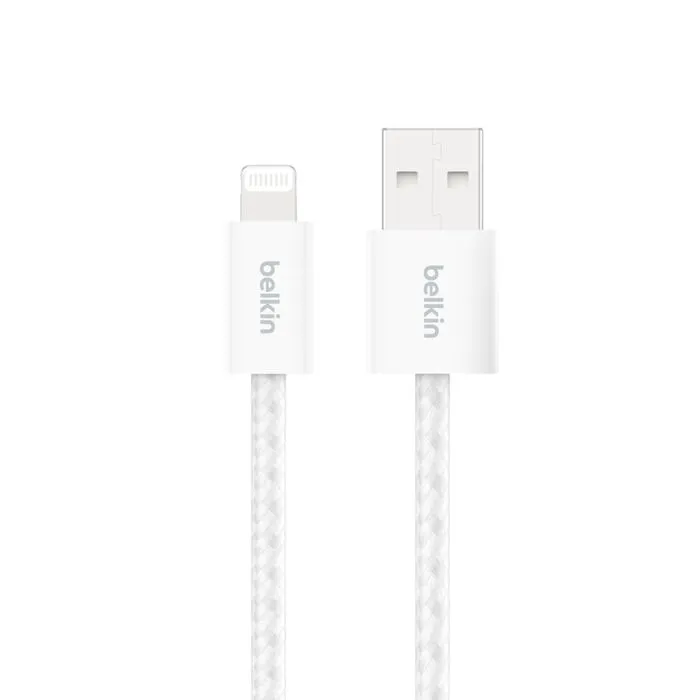 Belkin USB-A to Lightning cable, 1.5 m, White, 2 pcs