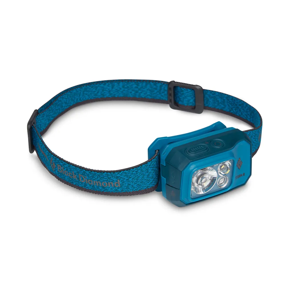 Black Diamond Storm 500-R headlamp, LED light (blue)
