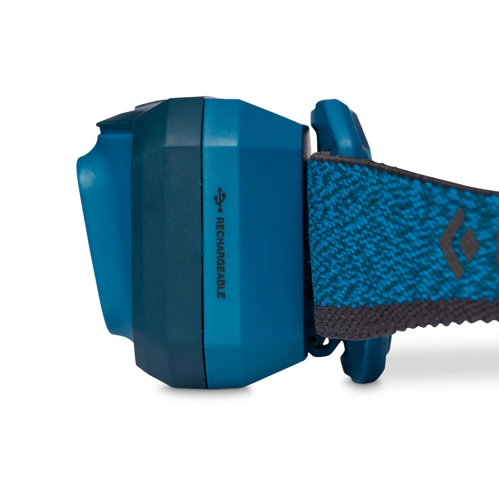 Black Diamond Storm 500-R headlamp, LED light (blue)