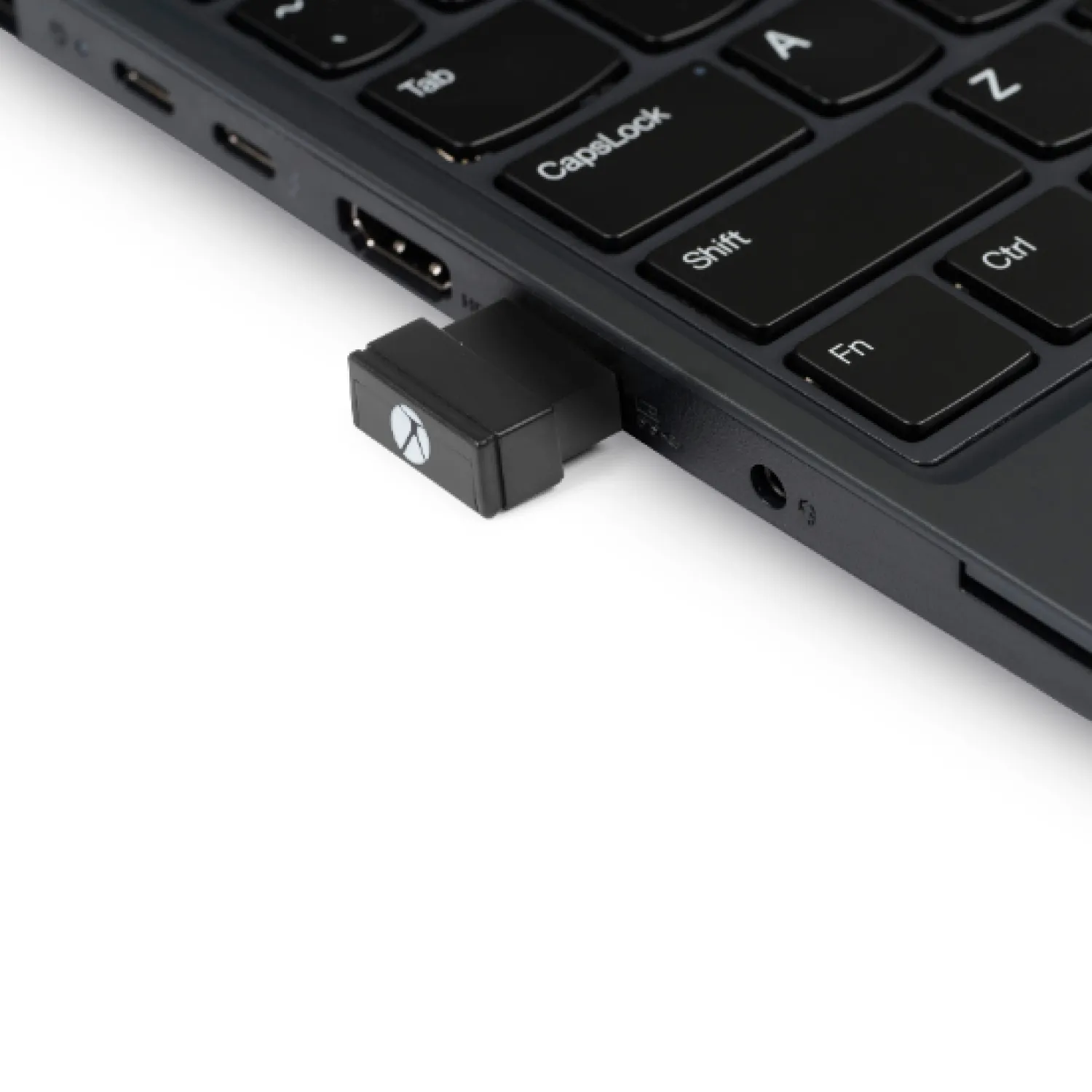 BakkerElkhuizen MidWay 3-Mode Vertical Left tr&aring;dl&ouml;s ergonomisk mus, m&ouml;rkgr&aring;, svart