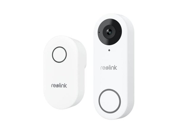 Reolink Video Doorbell WiFi + Chime - White 2K Dörrklocka Kamera