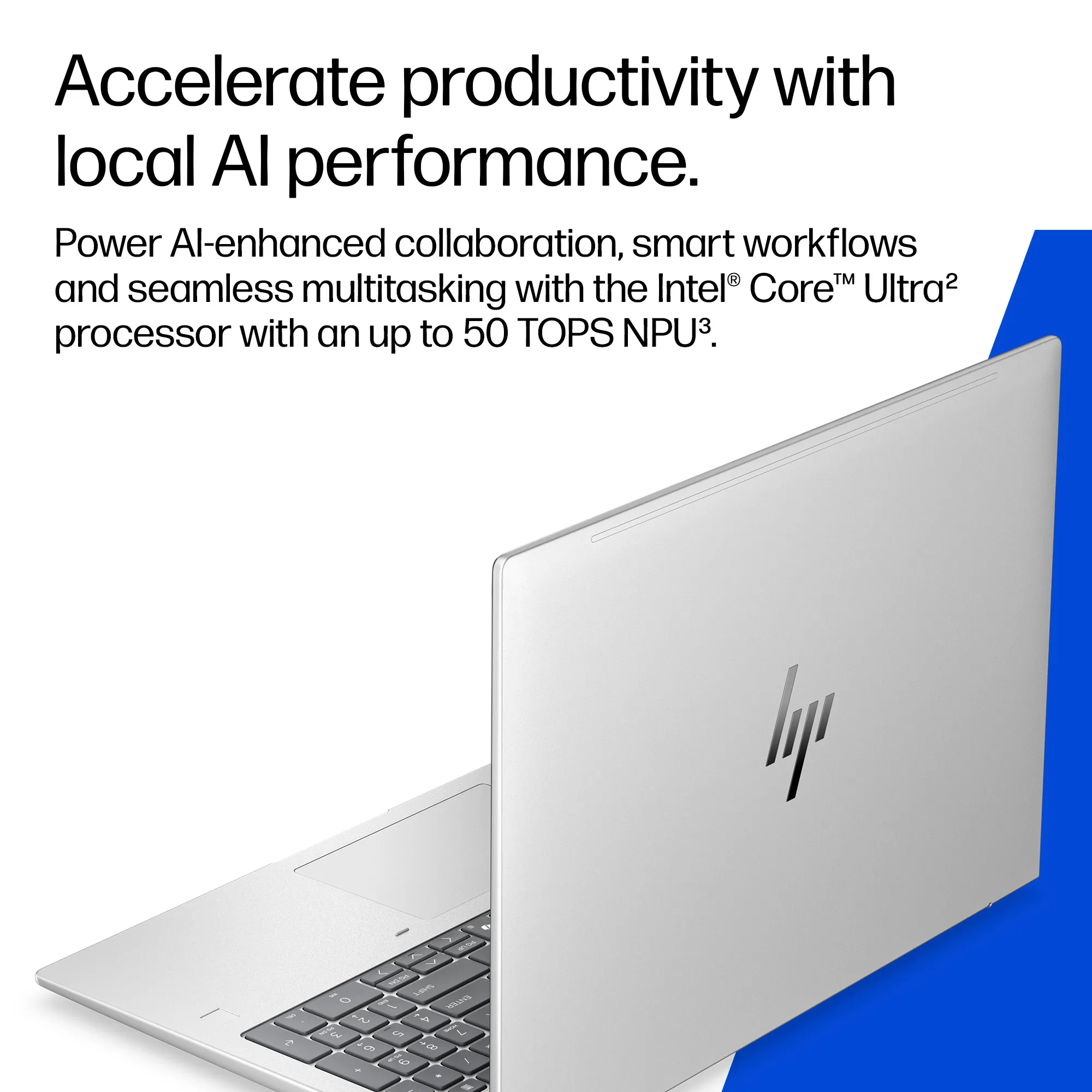 HP EliteBook 6 G2i 16.0" Ultra 7 355, 32GB, 512GB, Win 11 - Notebook, Pike Silver