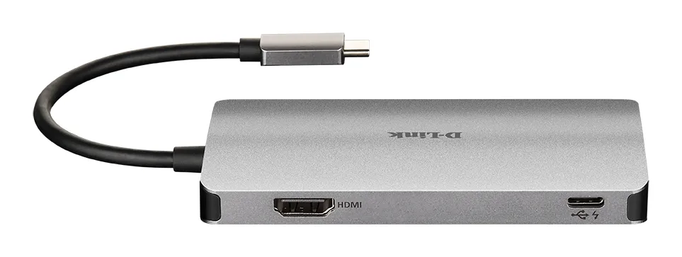 6-in-1 USB-C Hub with HDMI/Card Reader/Power Delivery