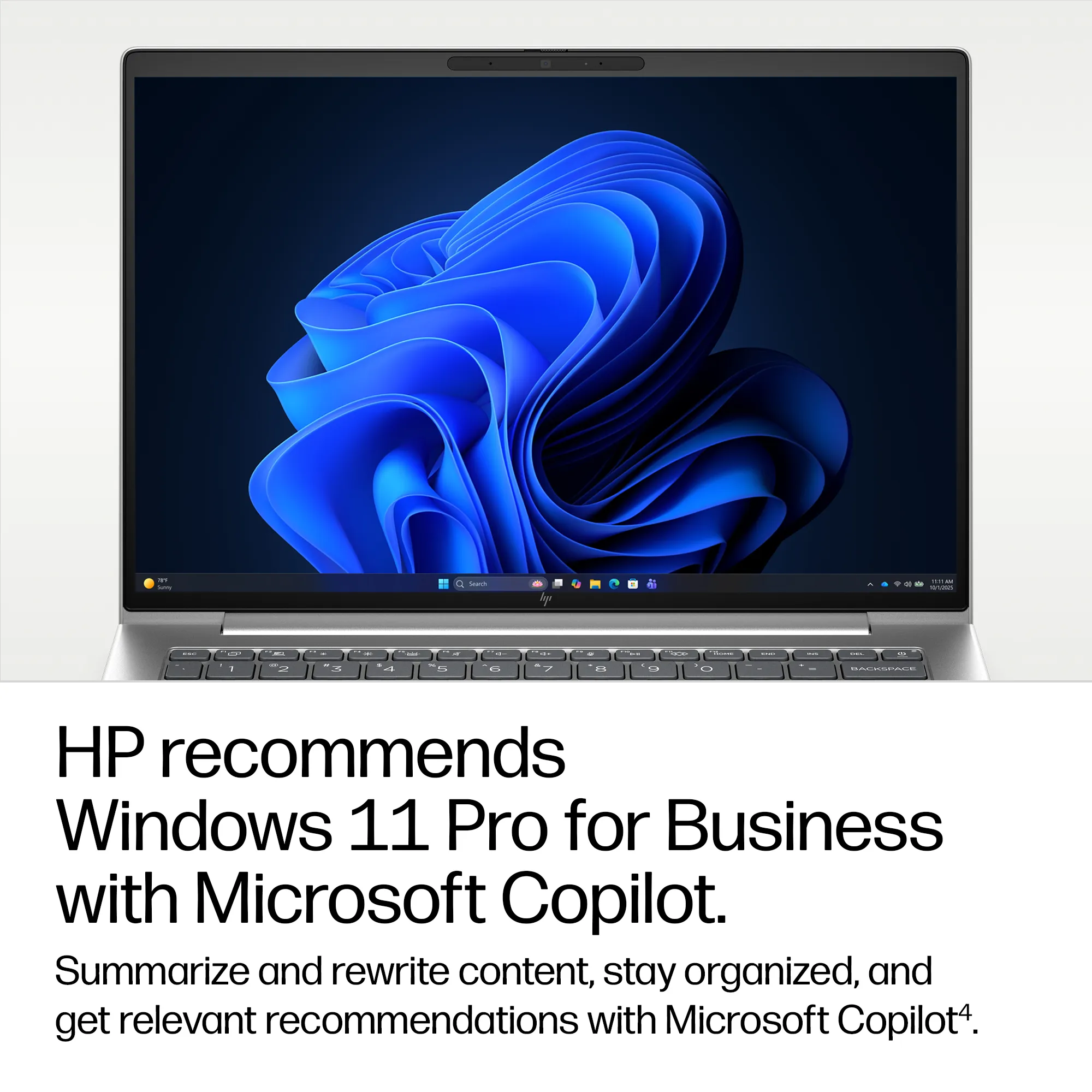 HP EliteBook 6 G2i 14" i5-1335U, 16GB, 512GB, Intel Iris Xe, Win 11 Pro - Notebook, Silver