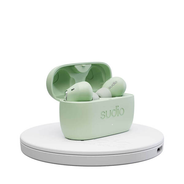 Sudio E2 True Wireless ANC - wireless earbuds, jade