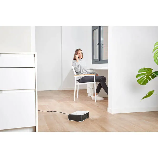 Black+Decker - fan heater, white/black, 2000W