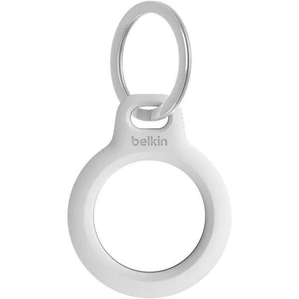 Belkin Secure Holder, AirTag - keychain, White