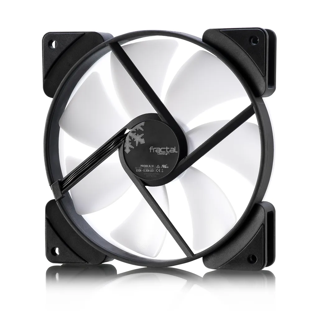 Fractal Design Prisma AL-14, PWM, ARGB, 140mm -kotelotuuletin, musta