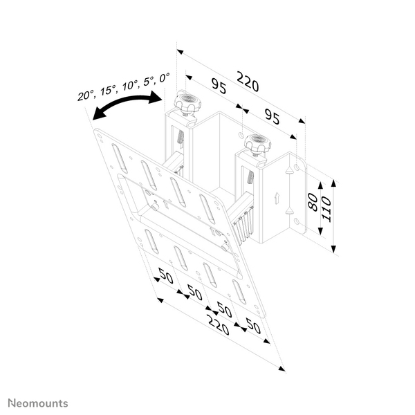 LCD/LED/TFT wall mount