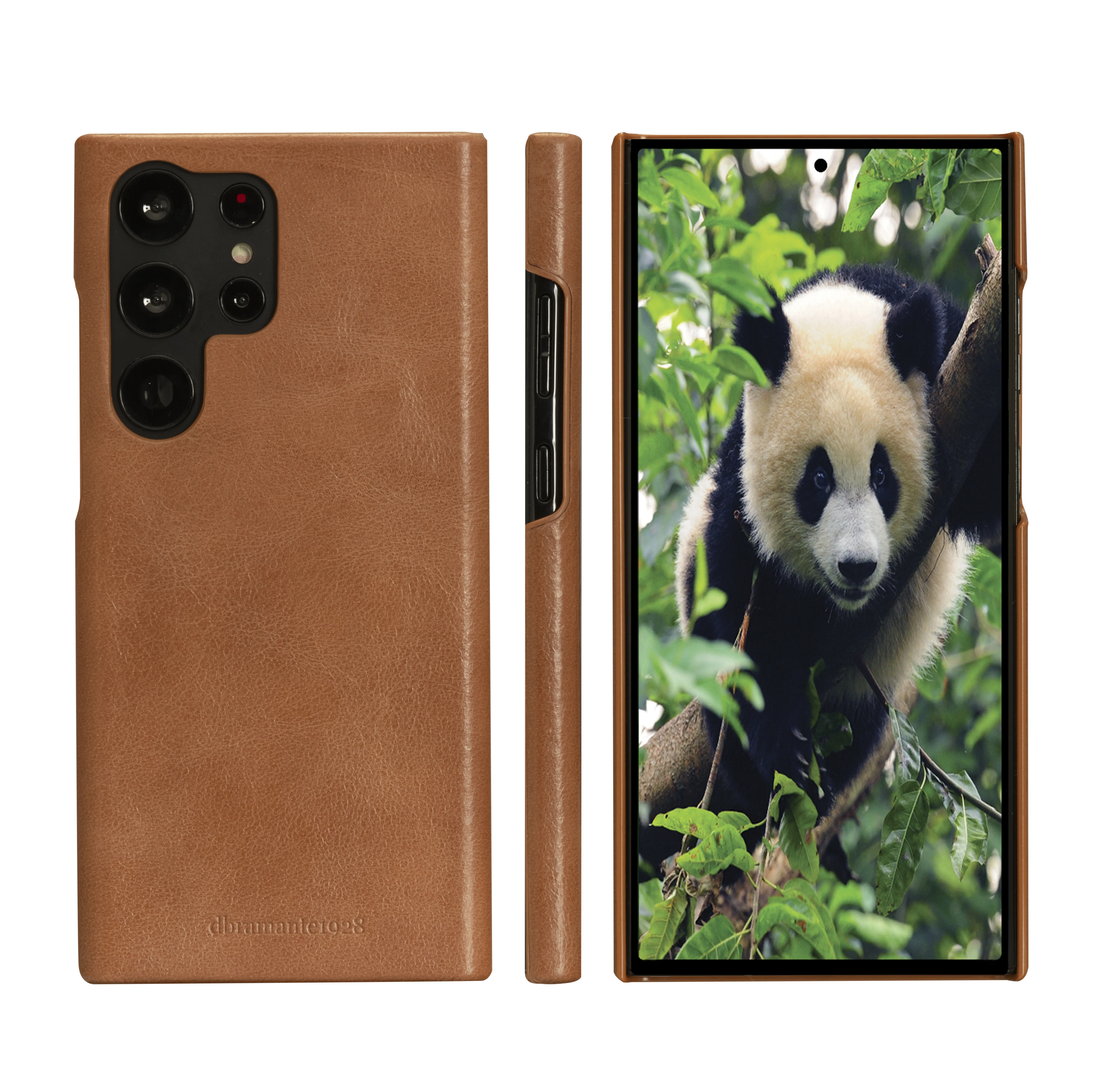 Dbramante1928 Lynge, Galaxy S23 Ultra - pl&aring;nboksfodral, Brun