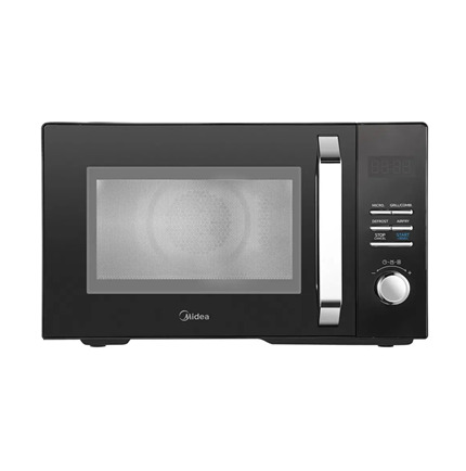 Midea MAC23XF Freestanding Microwave Oven, 23L, 800W, Convection & Grill, Black