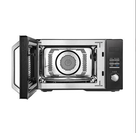 Midea MAC23XF Freestanding Microwave Oven, 23L, 800W, Convection & Grill, Black