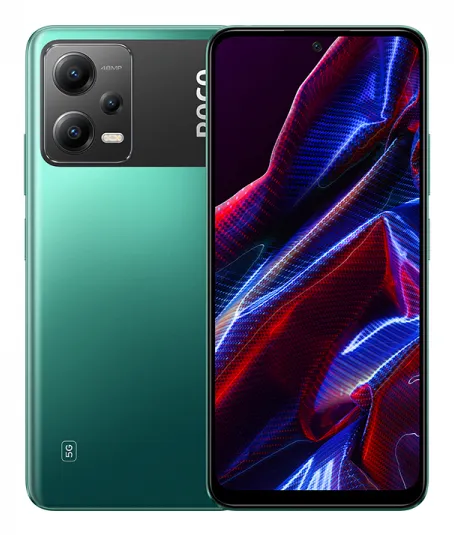 Xiaomi Poco X5 5G 256/8 GB Android - mobiltelefon, Green