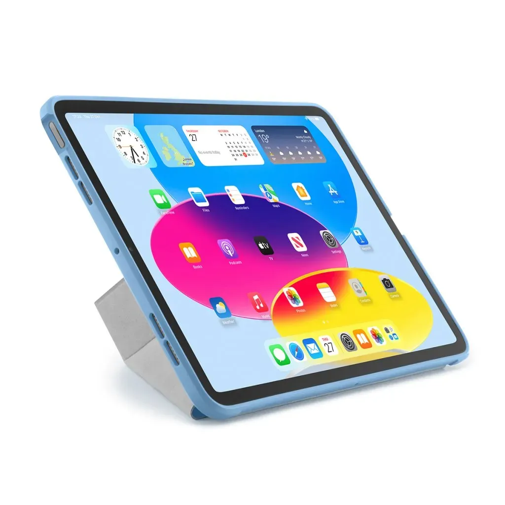 Pipetto iPad 10.9-tum (10:e gen) Origami No1 Original - Ljusbl&aring;