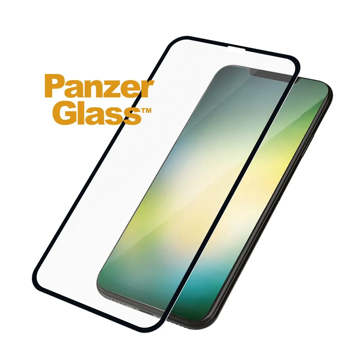 PanzerGlass iPhone Xr (Case Friendly) -lasikalvo, musta