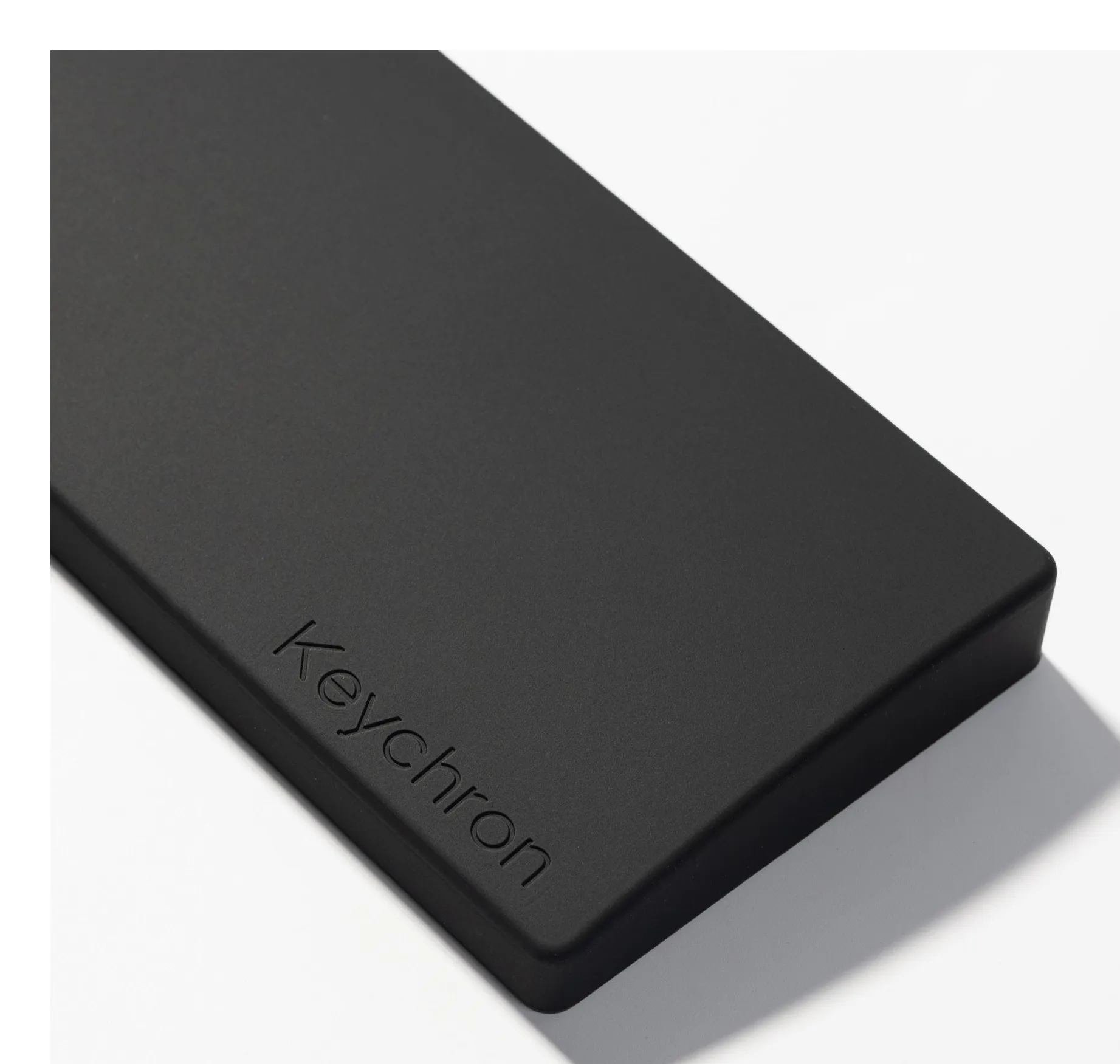 Keychron V1/V2/Q2/Q1 Pro/Q2 Pro Silicone -rannetuki, Musta